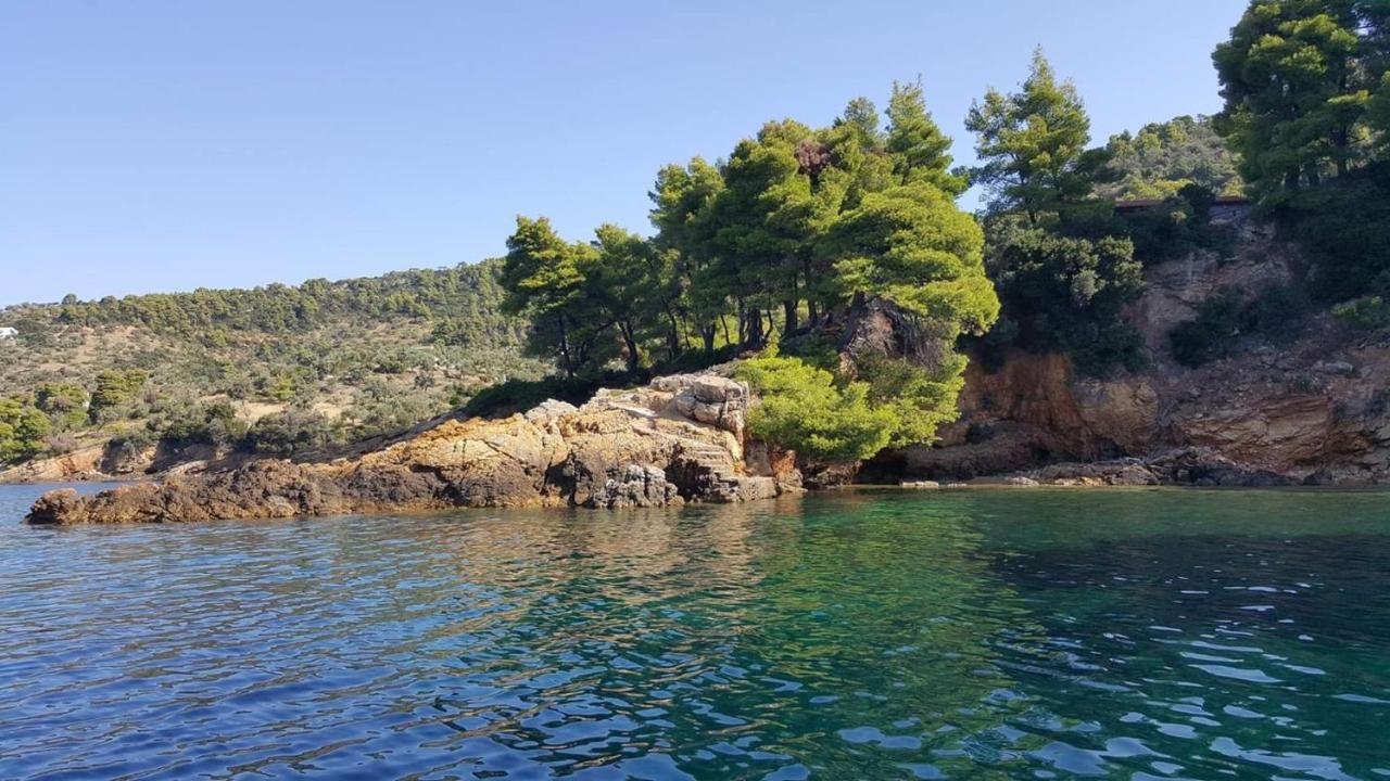 Chelidonia Villa Steni Vala Alonissos Eksteriør bilde