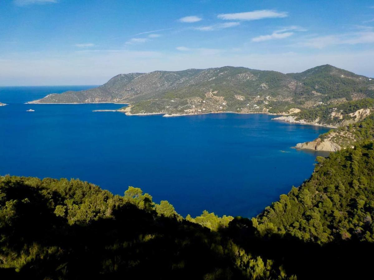 Chelidonia Villa Steni Vala Alonissos Eksteriør bilde